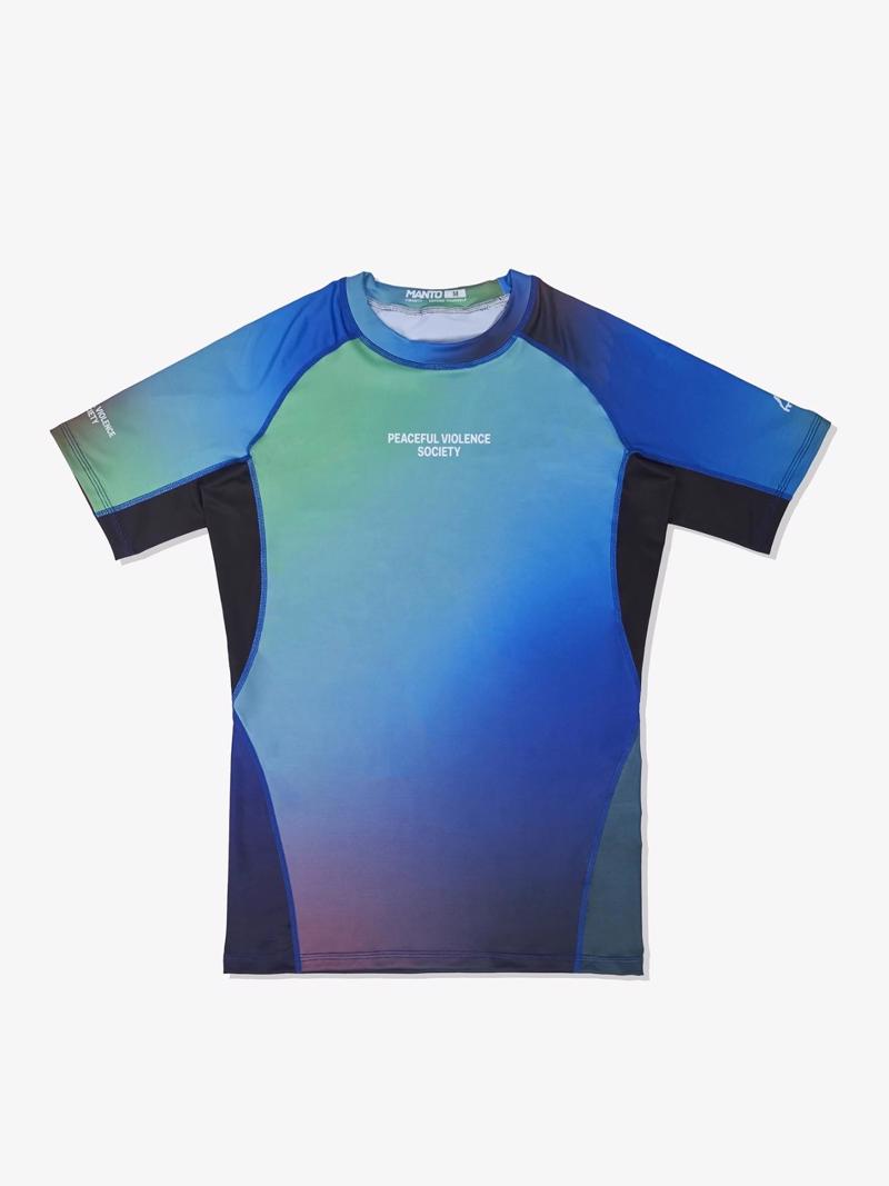 MANTO society RASHGUARD -gradient